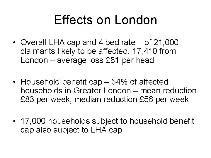 Maybe its because Im a Londoner The impact