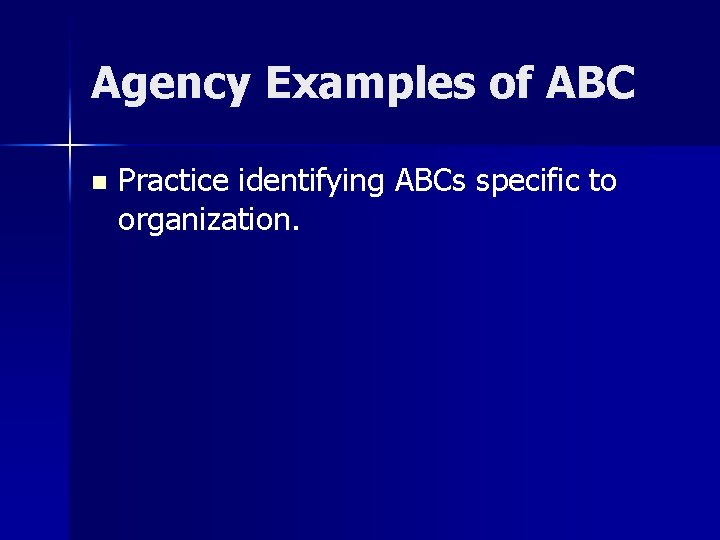 Polk County PBS Academy PBS 101 Training Objectives