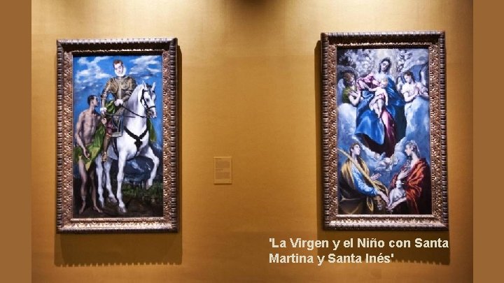 'La Virgen y el Niño con Santa Martina y Santa Inés' 