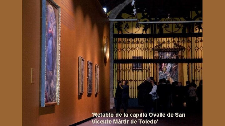 'Retablo de la capilla Ovalle de San Vicente Mártir de Toledo' 