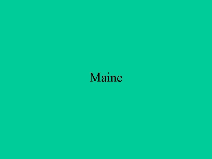 Maine 