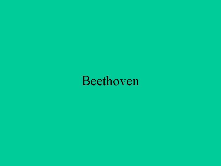 Beethoven 