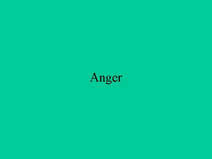 Anger 