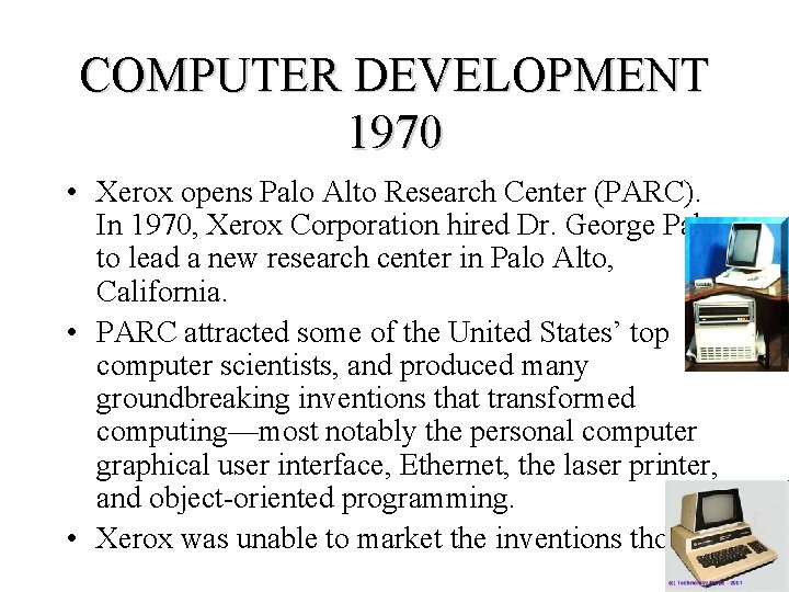 HISTORY OF COMPUTERS TIMELINE BY JEREMY MASTERSON 2
