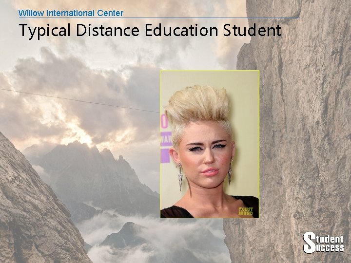 Willow International Center Typical Distance Education Student 