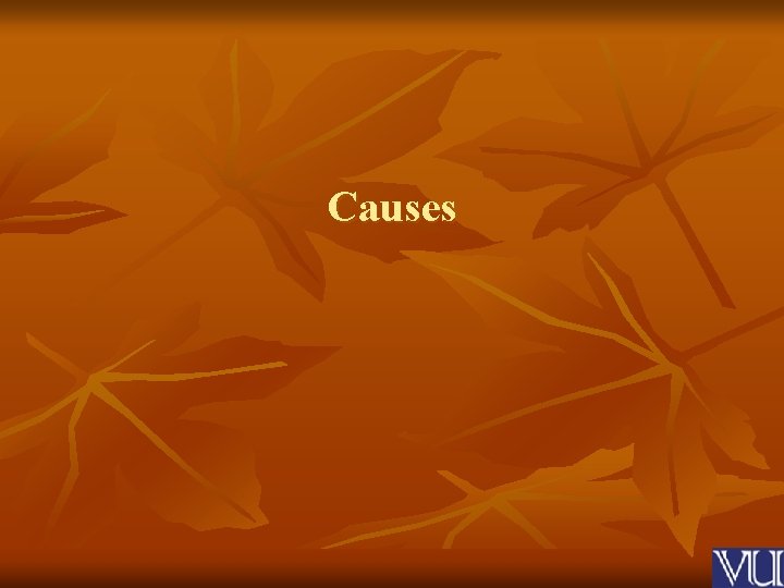 Causes 