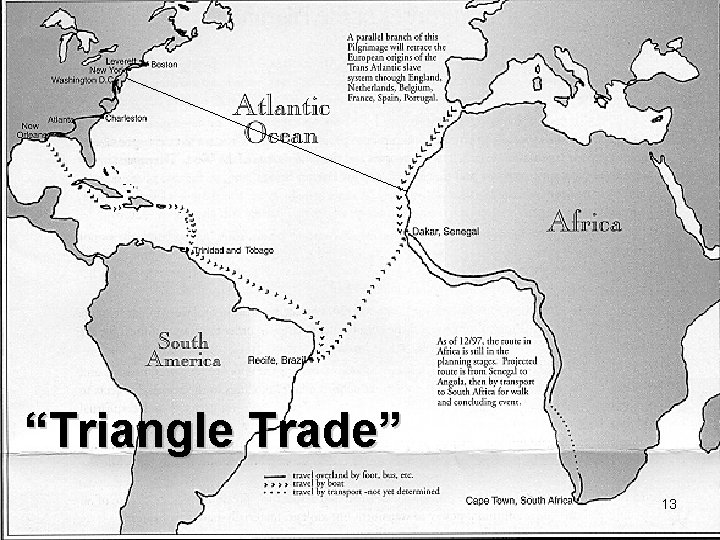 “Triangle Trade” 13 