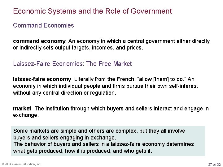 Economic Systems and the Role of Government Command Economies command economy An economy in