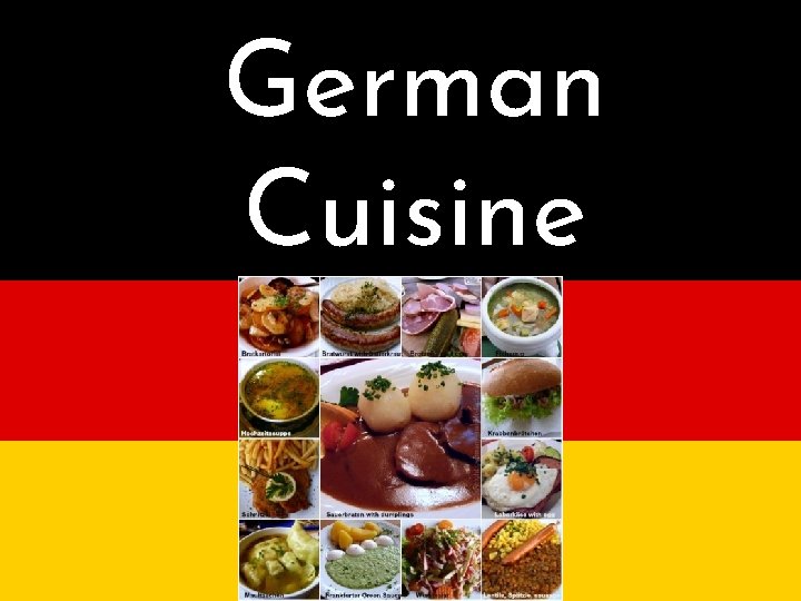 German Cuisine 