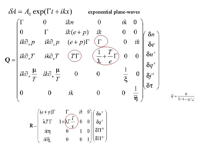 exponential plane-waves 