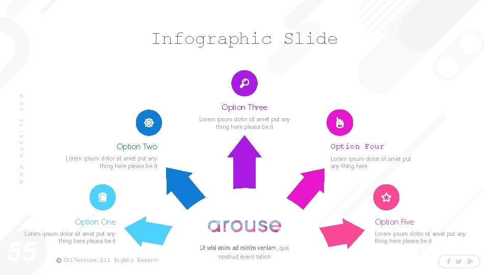 W W W. W E B S I T E. C O M Infographic