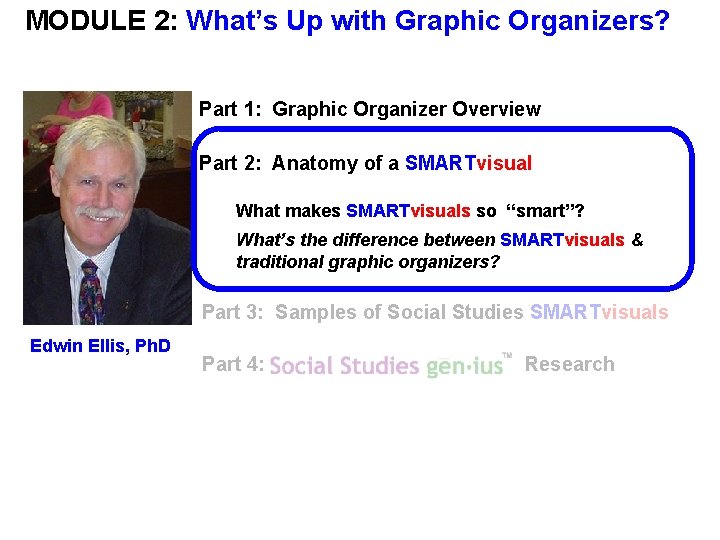 MODULE 2: What’s Up with Graphic Organizers? Part 1: Graphic Organizer Overview Part 2: MODULE 2: What’s Up with Graphic Organizers? Part 1: Graphic Organizer Overview Part 2: