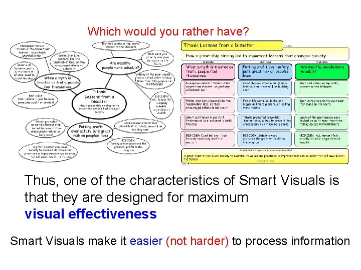 Which would you rather have? Thus, one of the characteristics of Smart Visuals is Which would you rather have? Thus, one of the characteristics of Smart Visuals is
