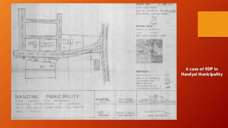 A case of RDP in Nandyal Municipality 