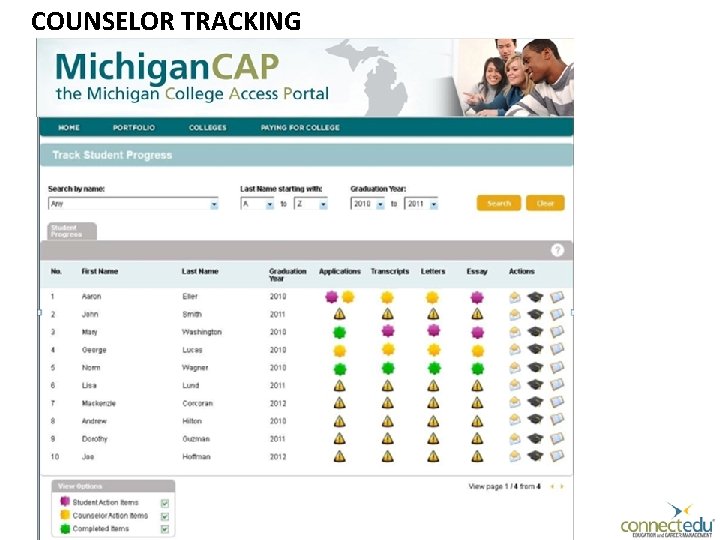 COUNSELOR TRACKING 