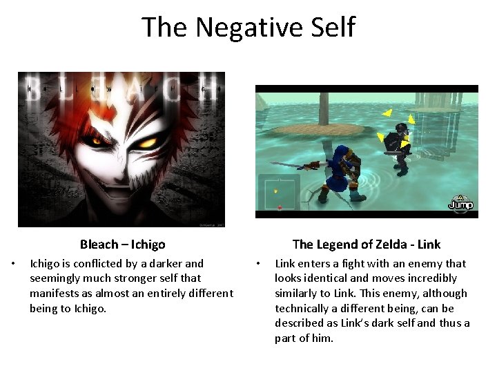 The Negative Self Bleach – Ichigo • Ichigo is conflicted by a darker and