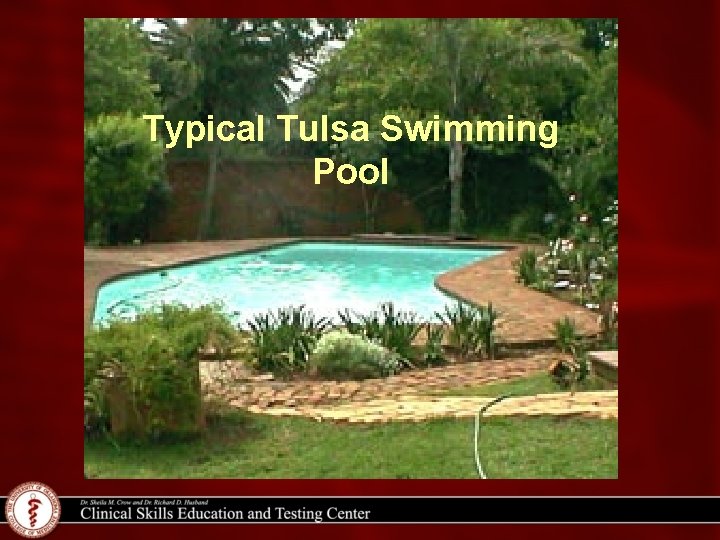 Typical Tulsa Swimming Pool 