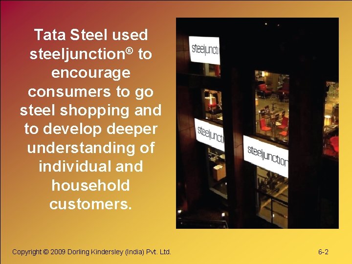 Tata Steel used steeljunction® to encourage consumers to go steel shopping and to develop