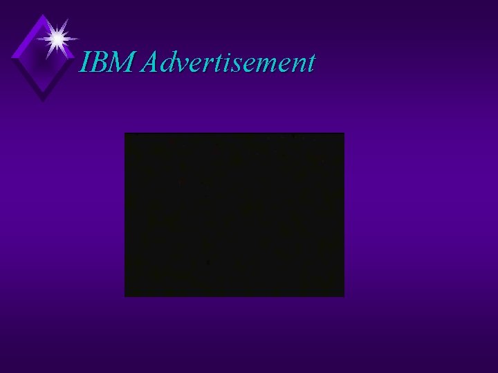 IBM Advertisement 