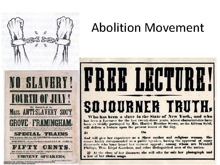 Abolition Movement 