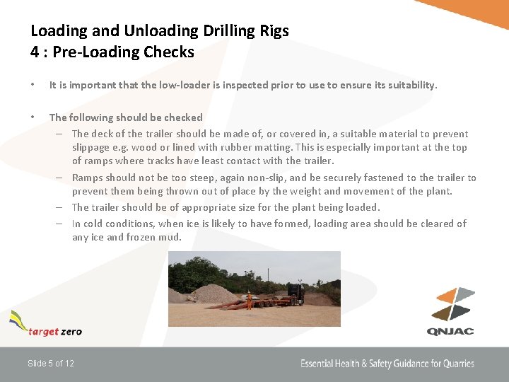 Preload In Rigs Drilling and Blasting Toolbox Talk 02 Updated Feb