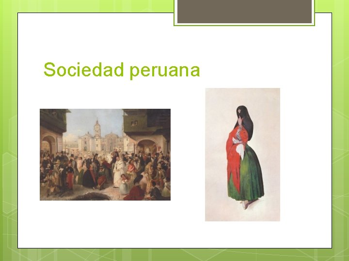 Sociedad peruana 