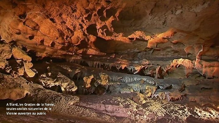 A Biard, les Grottes de la Norée, seules cavités naturelles de la Vienne ouvertes