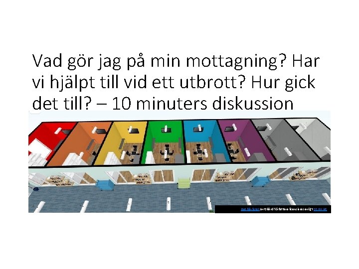 Vad gör jag på min mottagning? Har vi hjälpt till vid ett utbrott? Hur