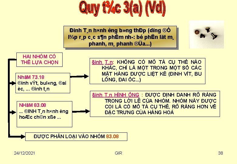 Đinh T¸n h×nh èng b» ng thÐp (dïng ®Ó l¾p r¸p c¸c s¶n phÈm