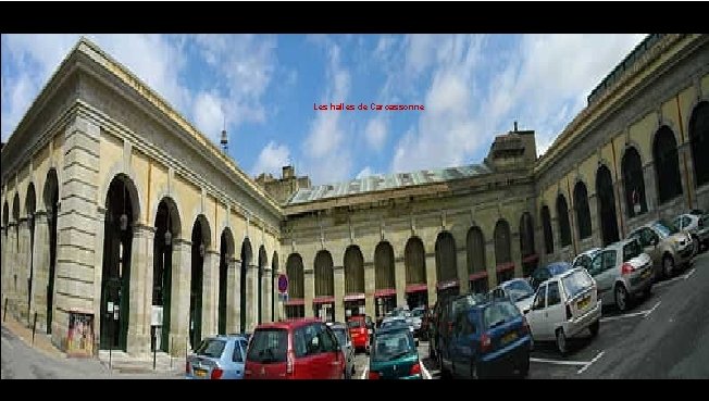 Les halles de Carcassonne 