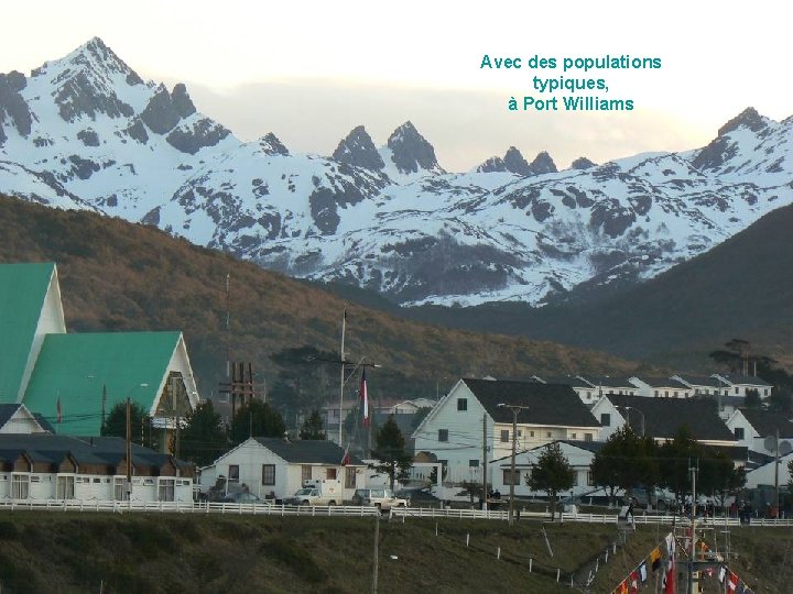 Avec des populations typiques, à Port Williams 