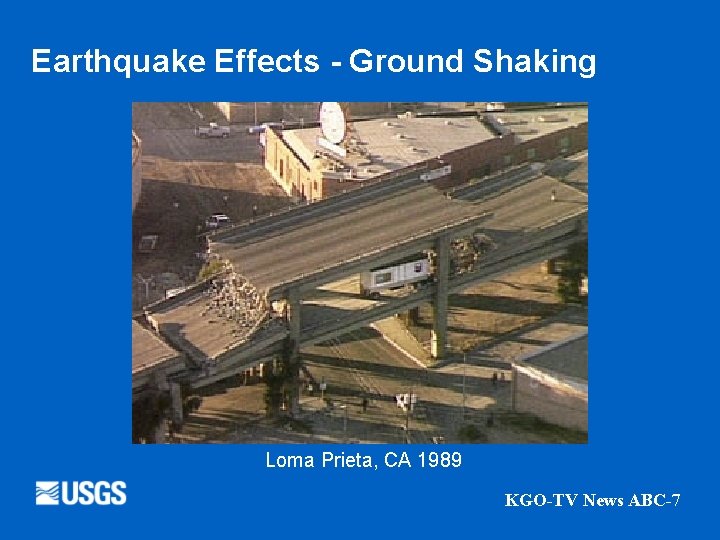 Earthquake Effects - Ground Shaking Loma Prieta, CA 1989 KGO-TV News ABC-7 