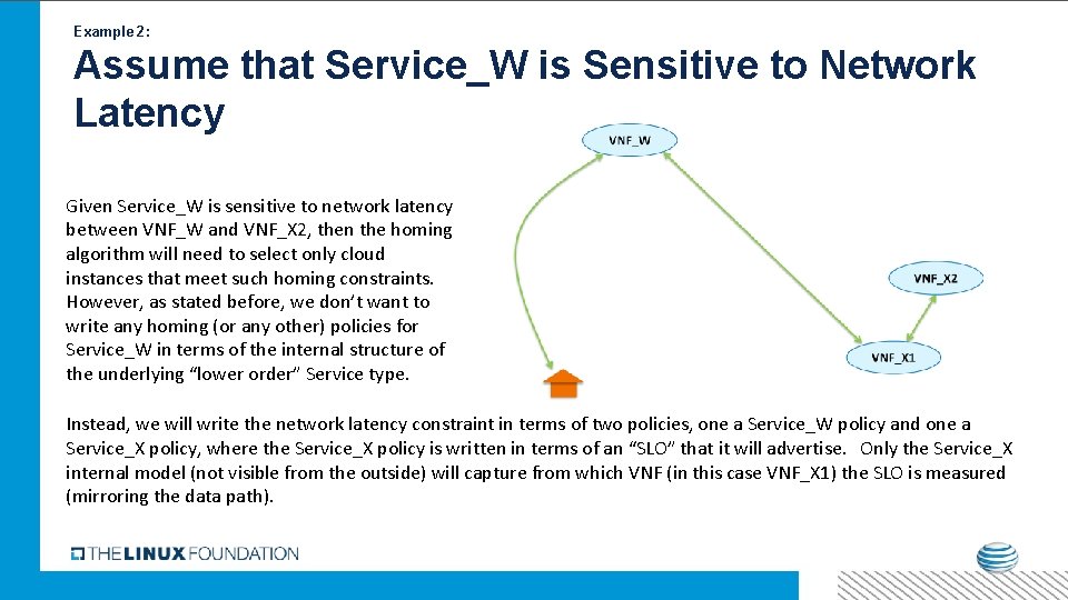 Example 2: Assume that Service_W is Sensitive to Network Latency Given Service_W is sensitive