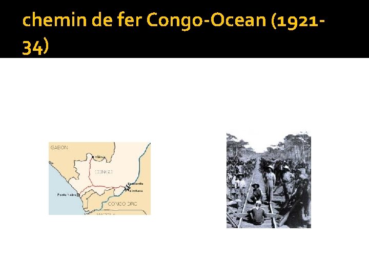 chemin de fer Congo-Ocean (192134) 