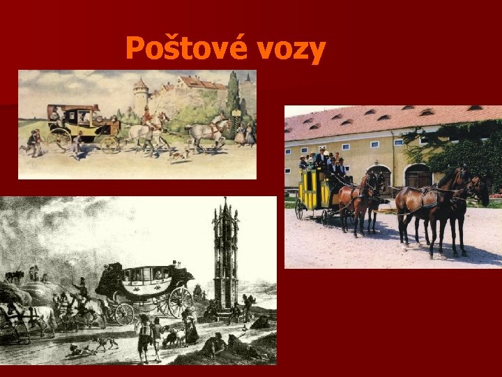 Poštové vozy 