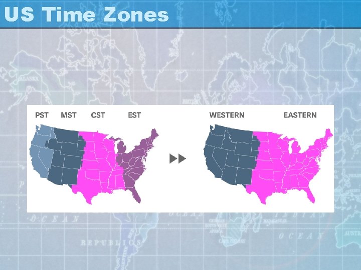 US Time Zones 