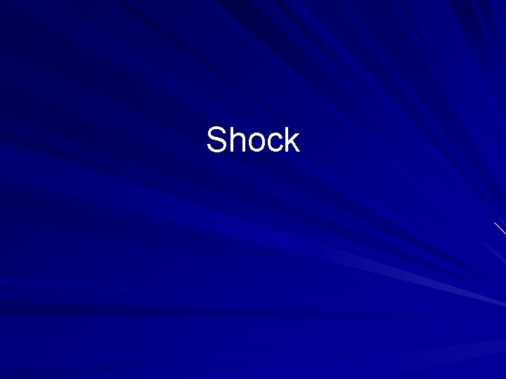 Shock 