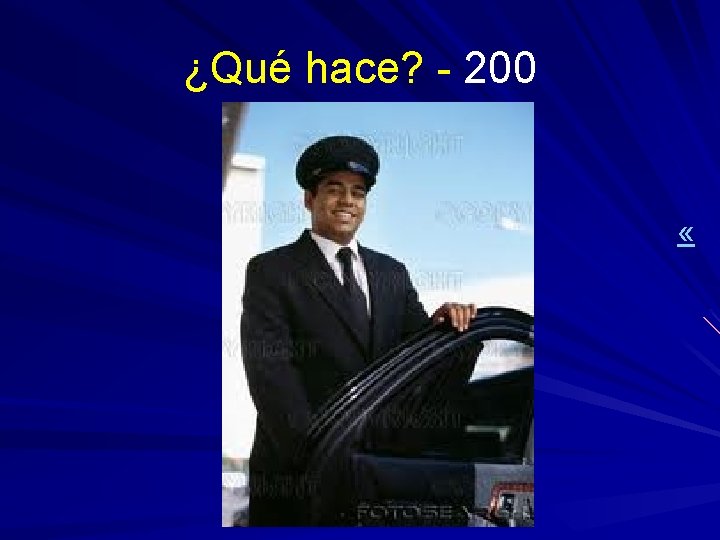 ¿Qué hace? - 200 « 