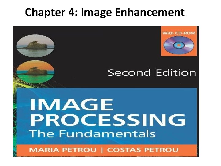 Chapter 4: Image Enhancement 