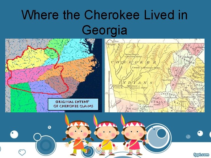 Where the Cherokee Lived in Georgia 