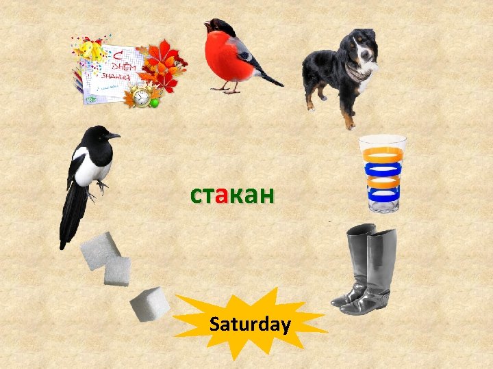 стакан Saturday 