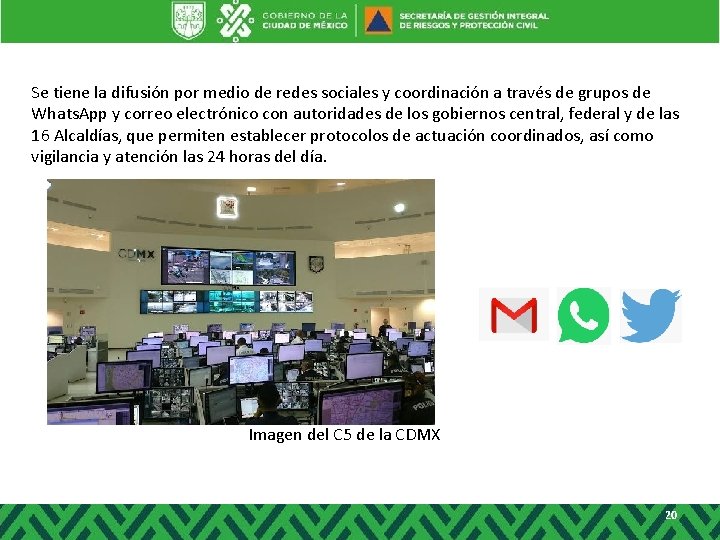 Se tiene la difusión por medio de redes sociales y coordinación a través de Se tiene la difusión por medio de redes sociales y coordinación a través de