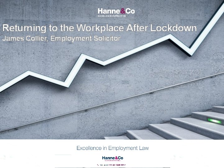 Returning to the Workplace After Lockdown James Collier, Employment Solicitor 