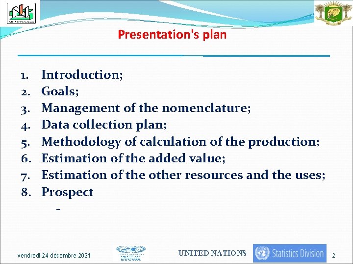Presentation's plan 1. 2. 3. 4. 5. 6. 7. 8. Introduction; Goals; Management of