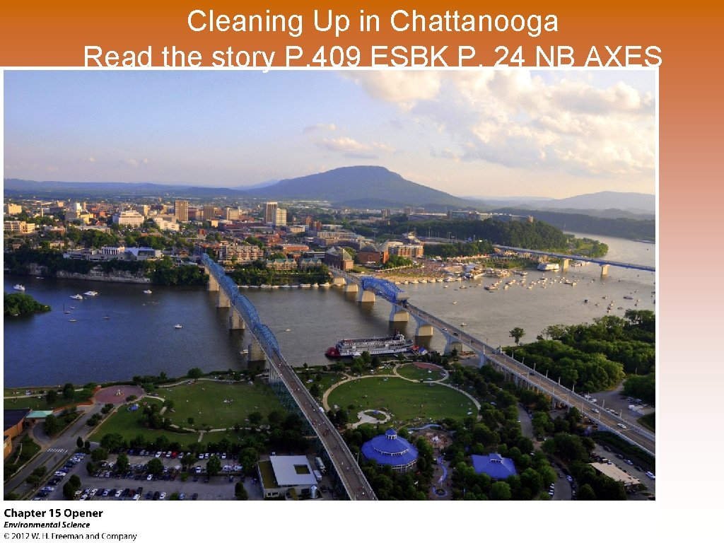Cleaning Up in Chattanooga Read the story P. 409 ESBK P. 24 NB AXES