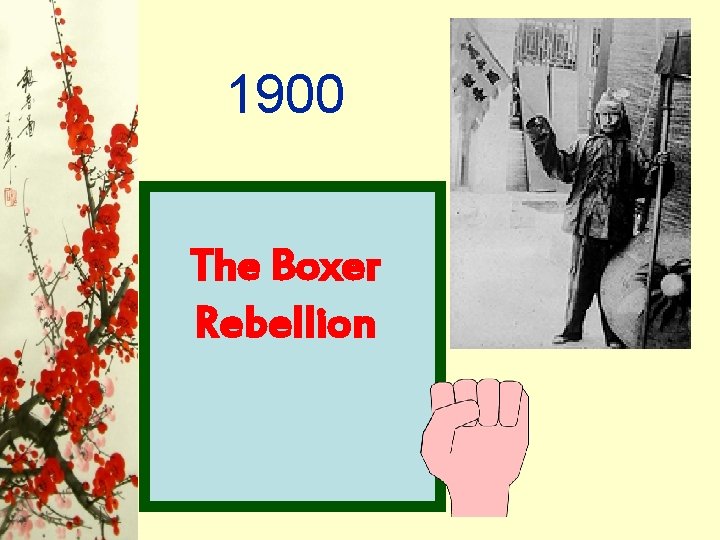 1900 The Boxer Rebellion 1900 The Boxer Rebellion