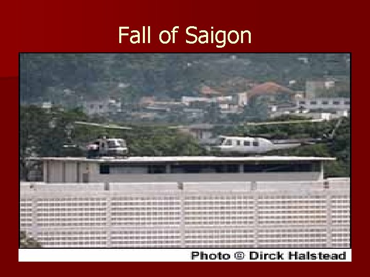 Fall of Saigon 