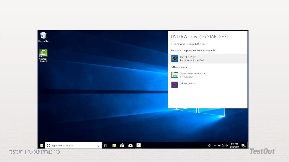TESTOUT IT FUNDAMENTALS PRO TESTOUT IT FUNDAMENTALS PRO