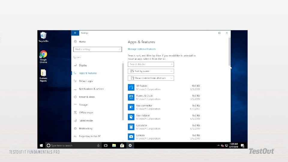 TESTOUT IT FUNDAMENTALS PRO TESTOUT IT FUNDAMENTALS PRO