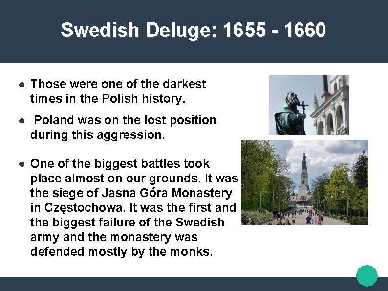 Swedish Deluge: 1655 - 1660 ● Those were one of the darkest times in